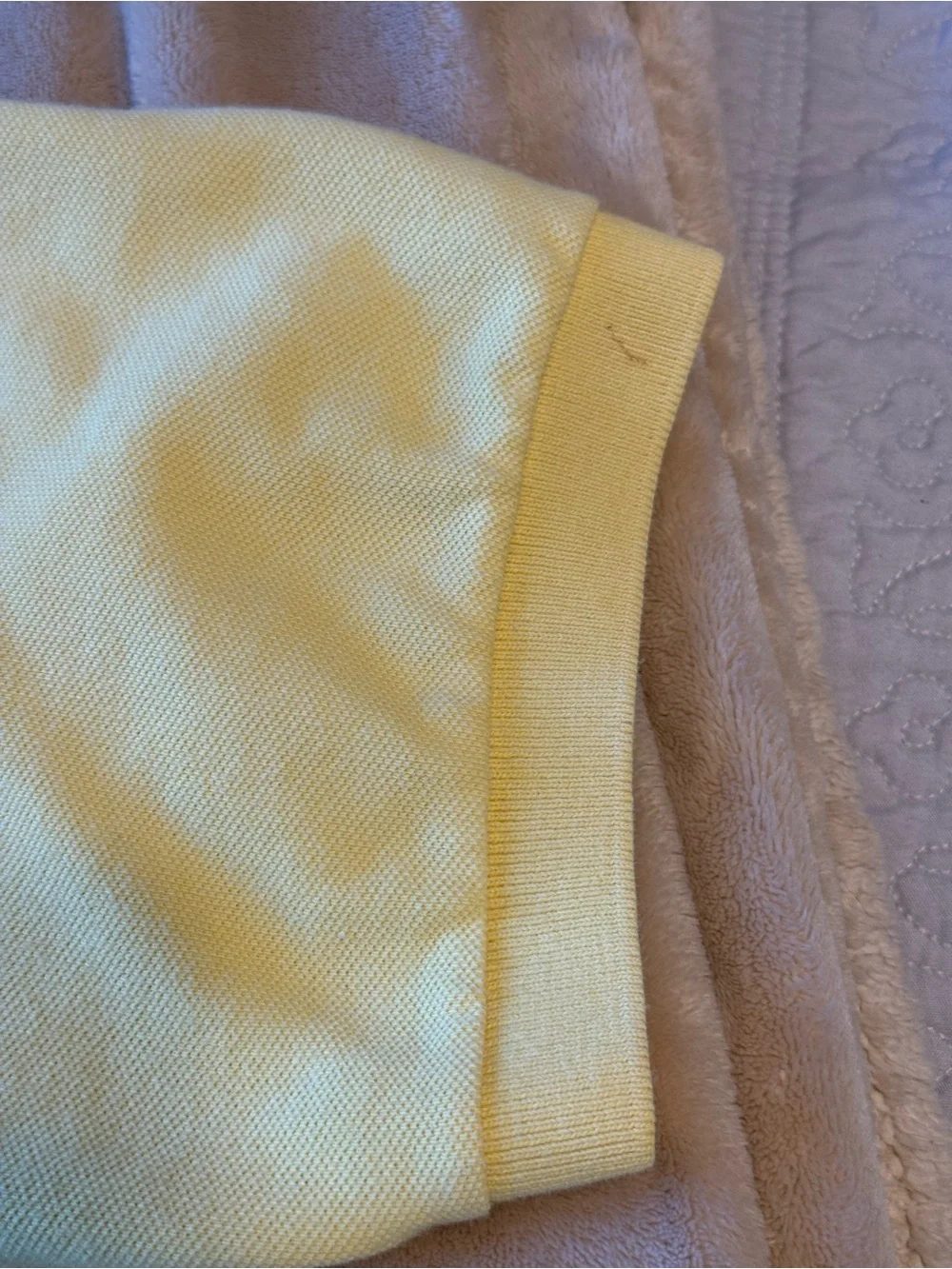 Polo Ralph Lauren Men’s XXL Yellow Pique Polo Shirt Classic Pony Logo